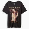 Tops * | Null Mariah Carey Relaxed Fit Cotton Crew Tee