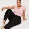 Bottoms * | Torrid Crop Signature Waist Pocket Premium Legging