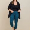 Bottoms * | Torrid Crop Signature Waist Pocket Premium Legging