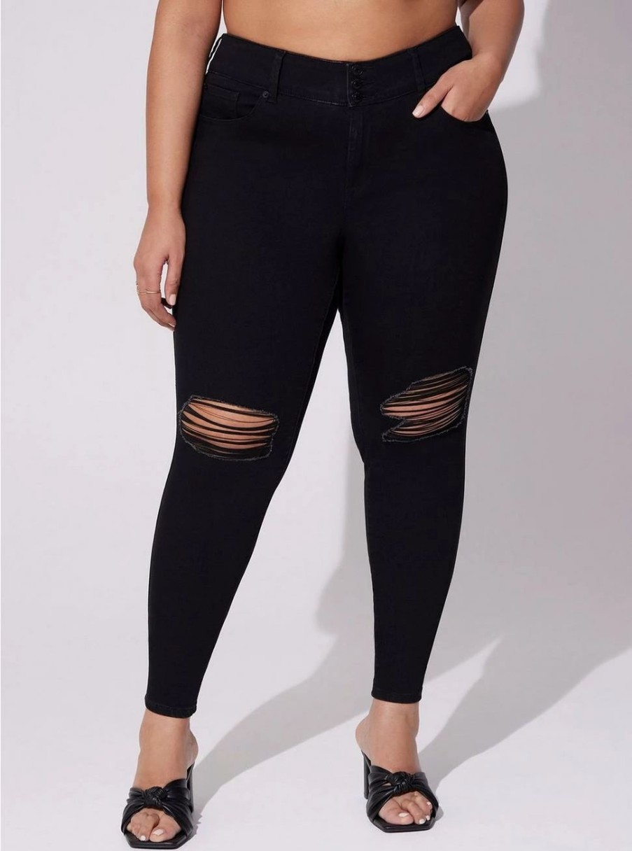 Jeans * | Torrid Jegging Skinny Super Soft Mid-Rise Jean