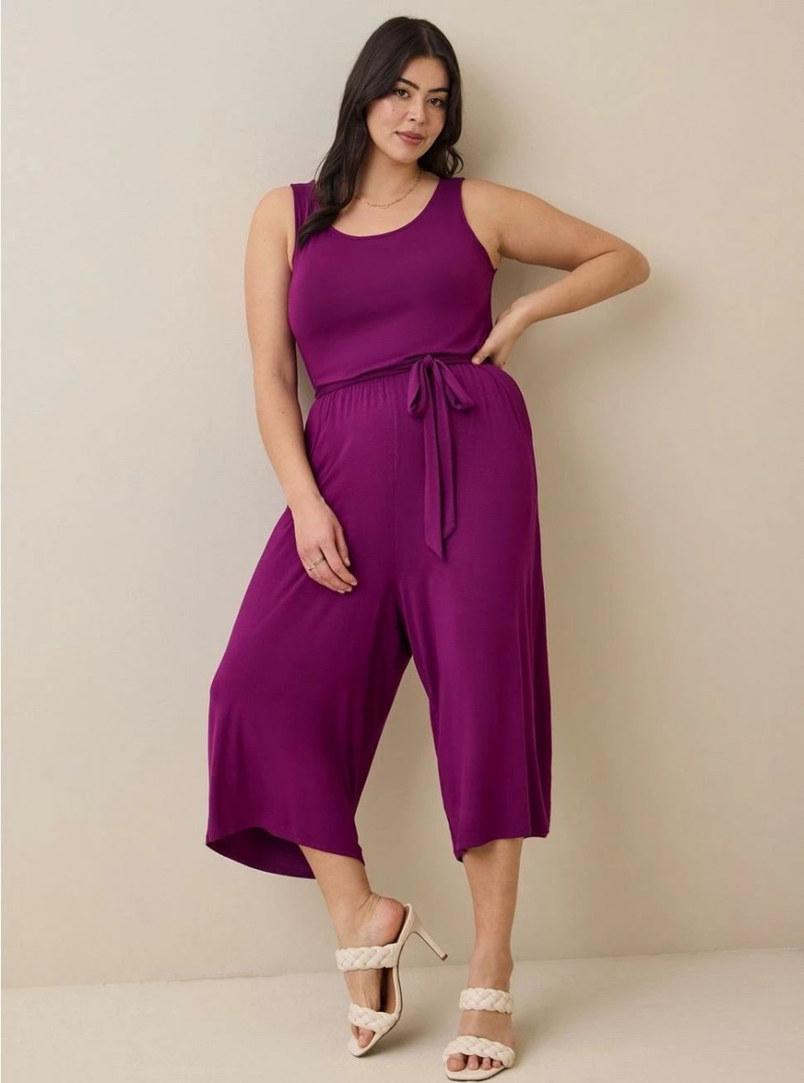 Dresses * | Torrid Super Soft Scoop Neck Jumpsuit