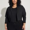 Jackets * | Torrid Studio Refined Crepe Cropped Blazer