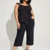 Bottoms * | Torrid Crop Wide Leg Classic Denim High-Rise Jean