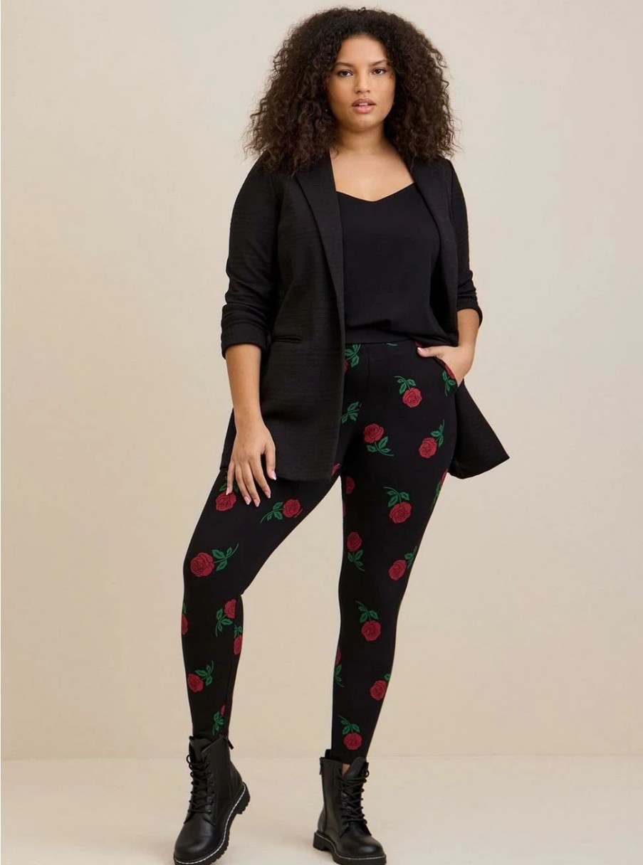 Bottoms * | Torrid Full Length Signature Waist Pocket Legging