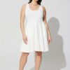 Dresses * | Torrid Mini Foxy Skater Dress