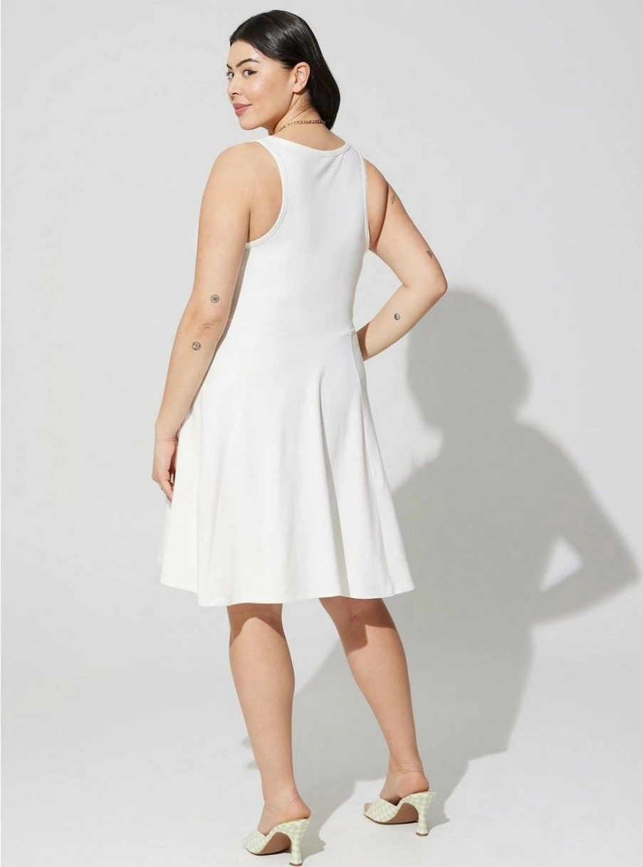 Dresses * | Torrid Mini Foxy Skater Dress