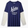 Tops * | Null The Sandlot Classic Fit Cotton Waffle 2Fer Tee