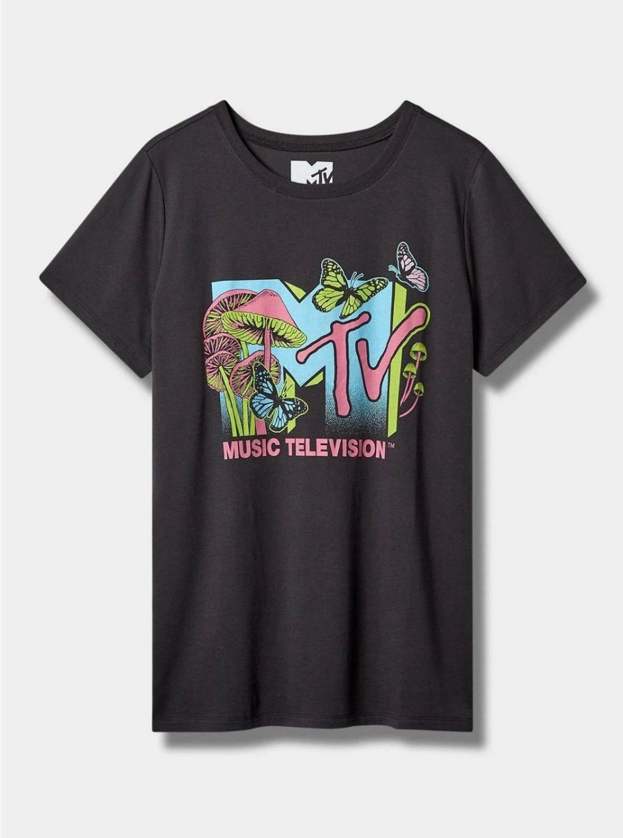 Tops * | Torrid Mtv Classic Fit Crew Tee