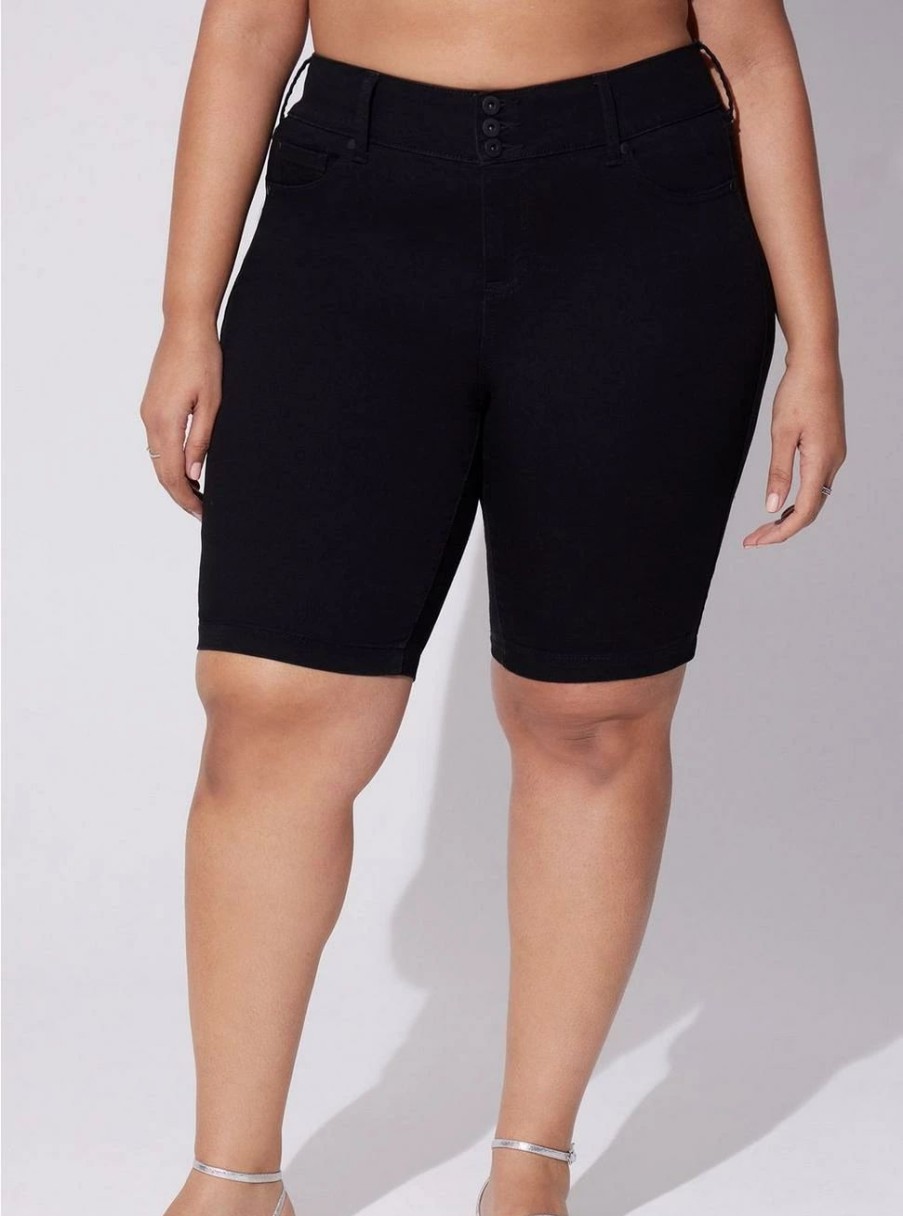 Bottoms * | Torrid Bermuda Jegging Super Soft High-Rise Short