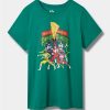 Tops * | Torrid Power Rangers Classic Fit Cotton Crew Tee