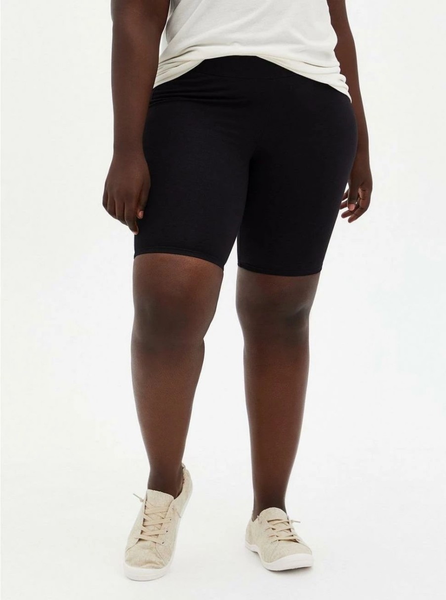 Bottoms * | Torrid 9 Inch Signature Waist Bike Short