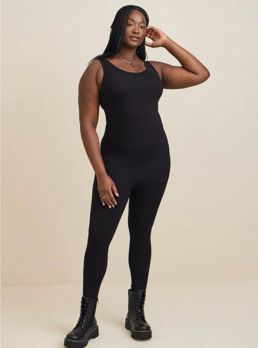 Bottoms * | Torrid Full Length Wide Strap Premium One Piece