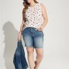 Tops * | Torrid Vintage Super Soft Slub Crew Neck Tank