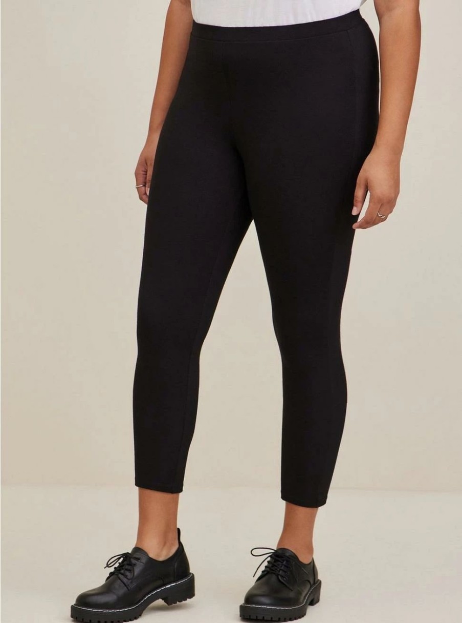 Bottoms * | Torrid Crop Comfort Waist Premium Legging