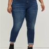 Jeans * | Torrid Boyfriend Straight Vintage Stretch Mid-Rise Jean