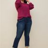 Jeans * | Torrid Pull-On Boyfriend Straight Super Soft Mid-Rise Jean