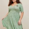 Dresses * | Torrid Disney Winnie The Pooh Skater Super Soft Dress