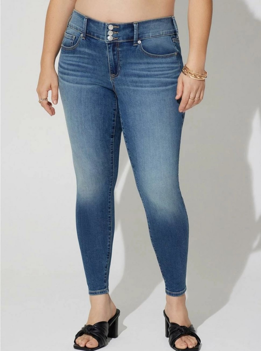 Jeans * | Torrid Jegging Skinny Super Soft Mid-Rise Jean