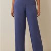 Bottoms * | Torrid Pull On Wide Leg Studio Cupro High Rise Pant (Tall)