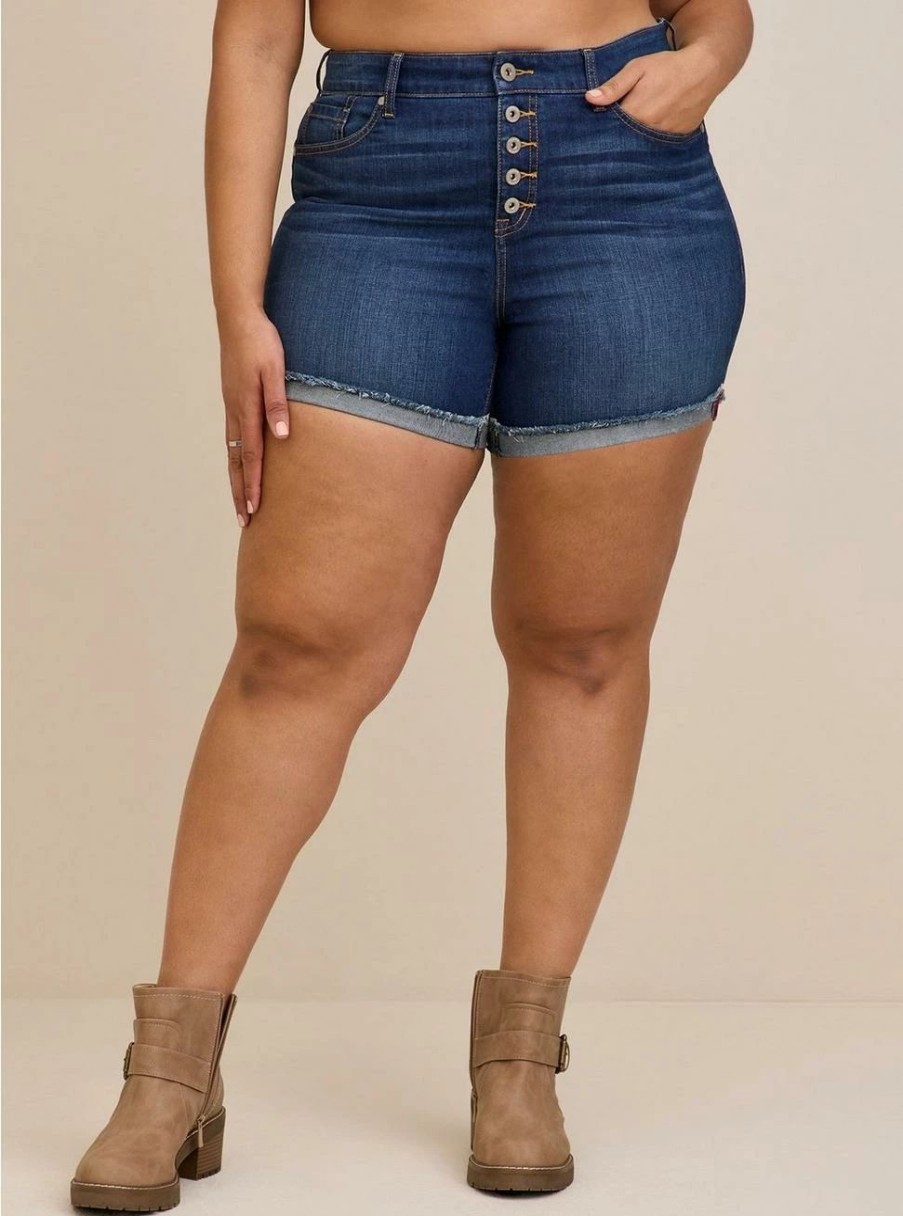 Bottoms * | Torrid 5 Inch Vintage Stretch High-Rise Short