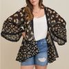 Jackets * | Torrid Textured Chiffon Flouncy Ruffle Kimono