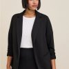 Jackets * | Torrid Studio Cupro Single Button Blazer