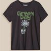 Tops * | Torrid Green Day Classic Fit Cotton Crew Tee