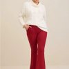 Bottoms * | Torrid Full Length Signature Waist Flare Pocket Legging