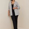 Jackets * | Torrid Studio Double Knit Boyfriend Blazer