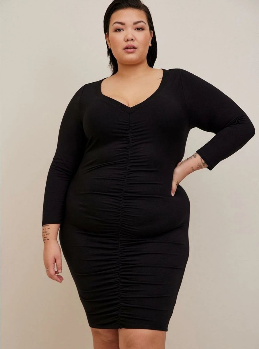 Dresses * | Torrid Mini Jersey Bodycon Dress