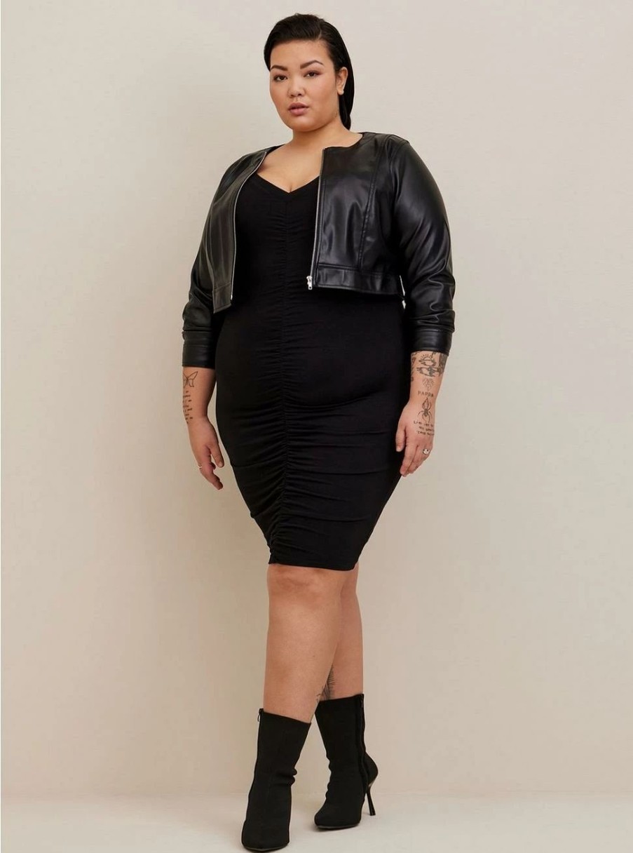 Dresses * | Torrid Mini Jersey Bodycon Dress