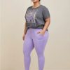 Bottoms * | Torrid Super Soft Performance Jersey Full Length Active Legging With Patch Pocket