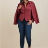 Jackets * | Torrid Studio Luxe Ponte Vest